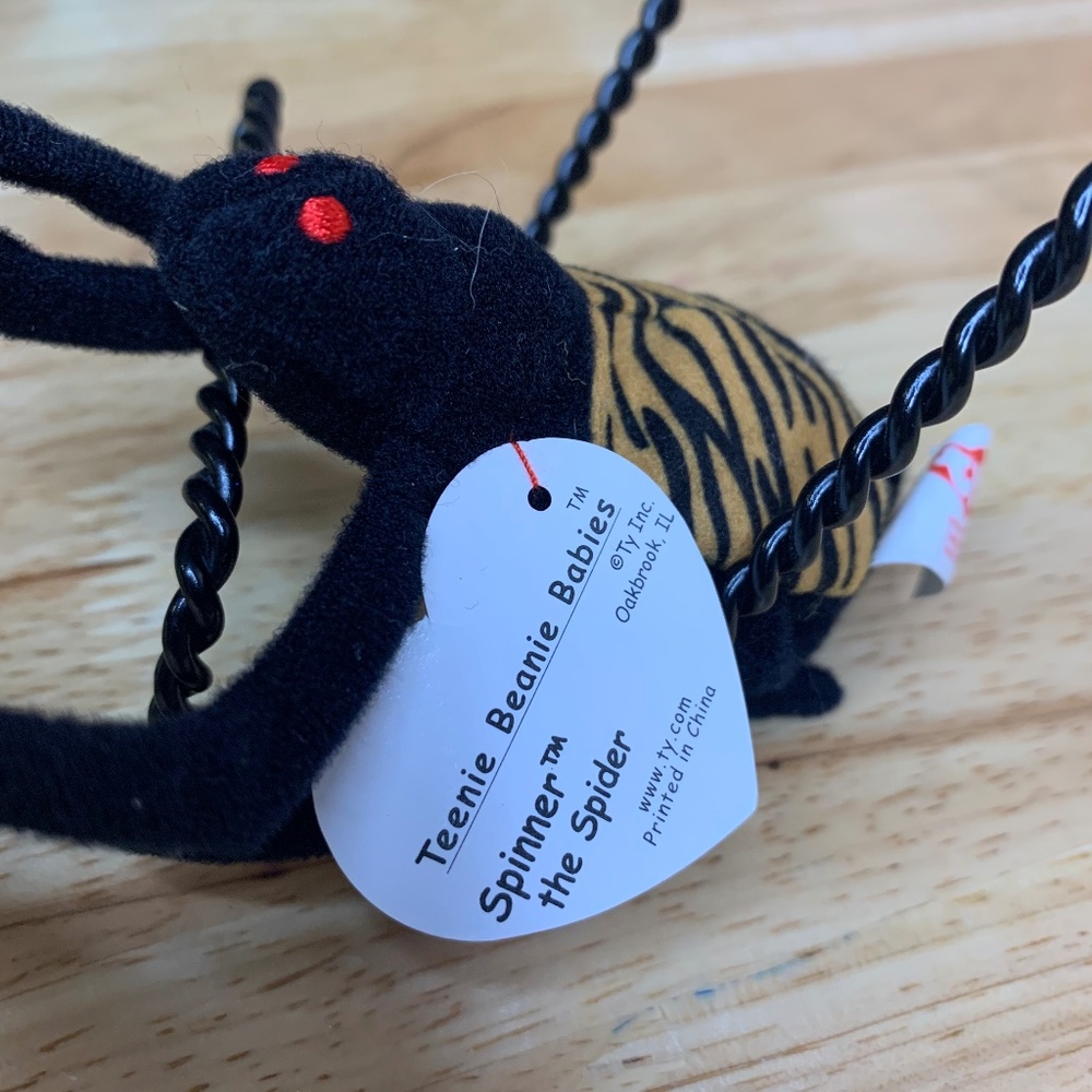 Spinner the Spider— Teenie Beanie Baby